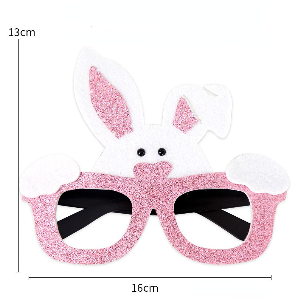 Wholesale Plastic Easter Chick Bunny Egg Glasses Frame